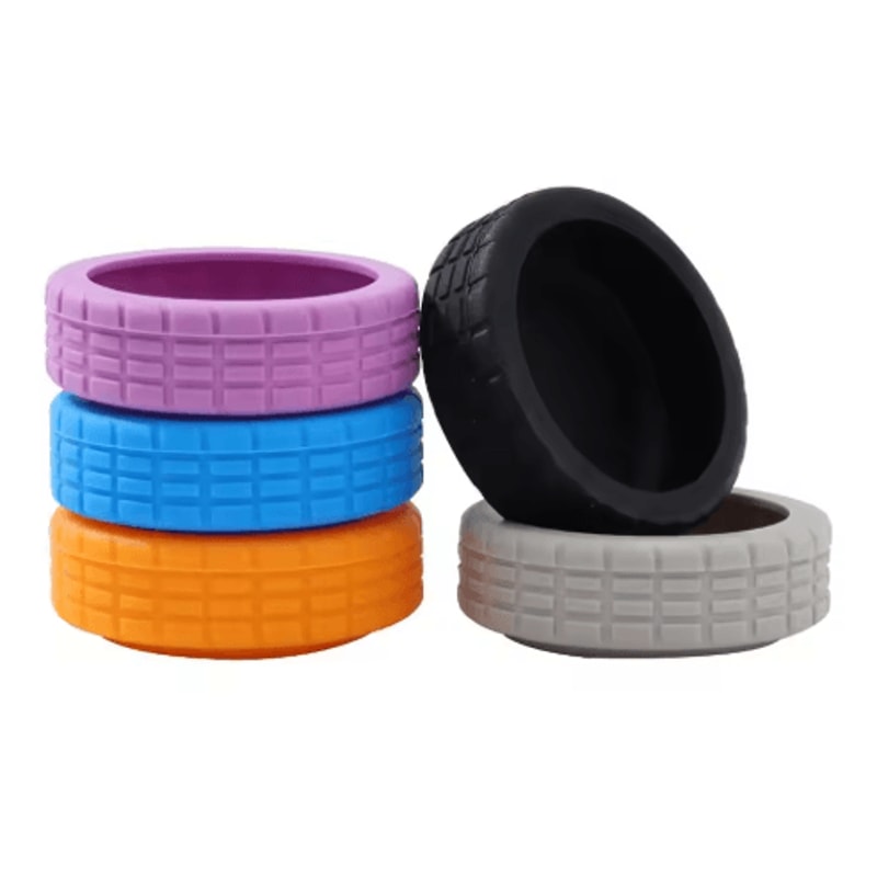 Luggage Wheel Protectors Silicone Covers For Quiet Smooth Travel 6