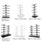 5Layer Eyeglasses Organizer Stand For Sunglasses Eyewear Storage 7