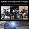 BA20D LED Motorcycle Headlight Bulb HiLo Beam For Scooters Motorbikes 4