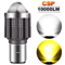BA20D LED Motorcycle Headlight Bulb HiLo Beam For Scooters Motorbikes 0