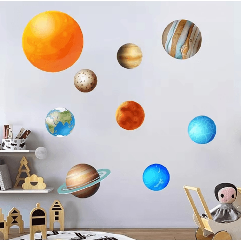 Glow In The Dark Star Wall Stickers For Kids Bedroom Ceiling Decor 5