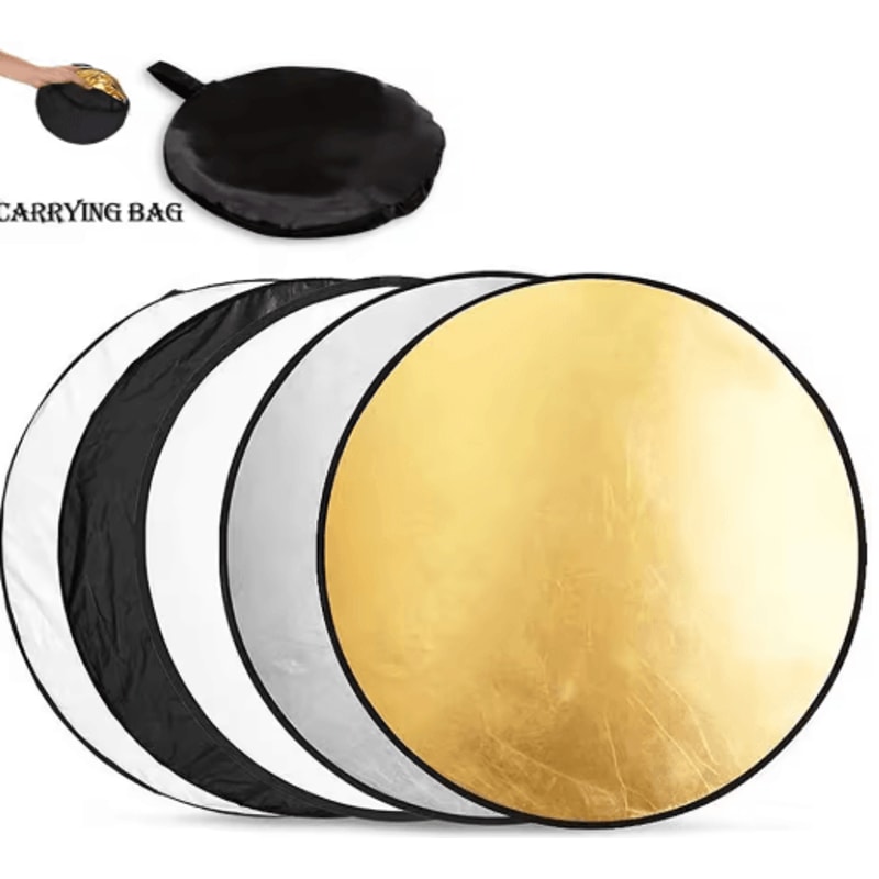 5in1 Collapsible Photography Reflector For Studio Outdoor Lighting 0