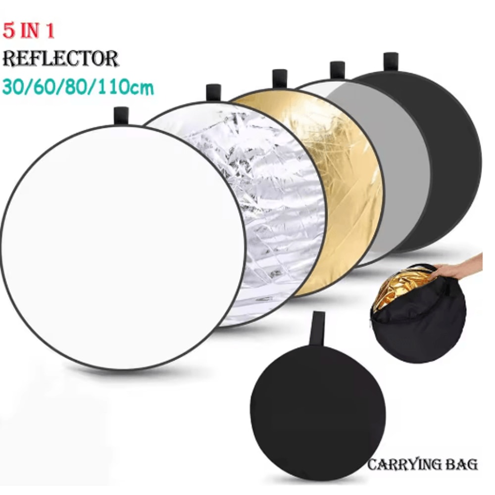 5in1 Collapsible Photography Reflector For Studio Outdoor Lighting 9