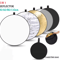 5in1 Collapsible Photography Reflector For Studio Outdoor Lighting 9