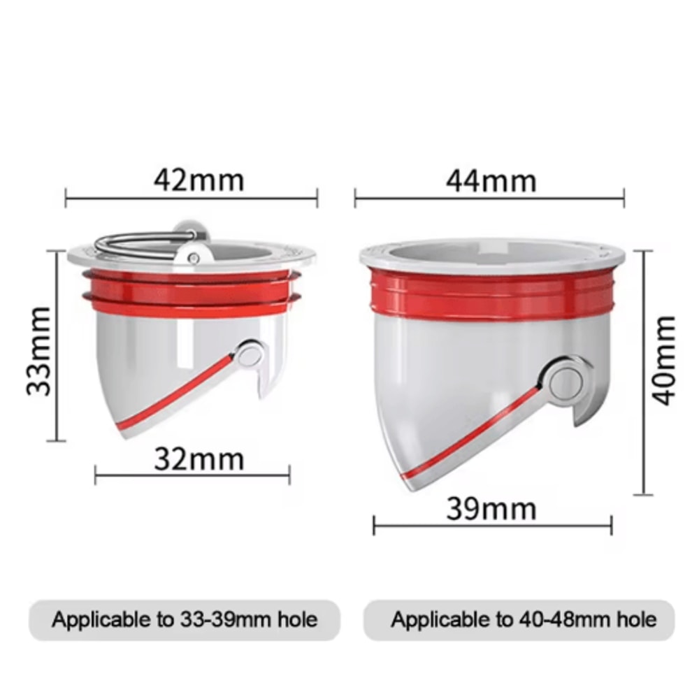 AntiOdor Floor Drain Core For Kitchen Sink Bathroom Drain Protection 4