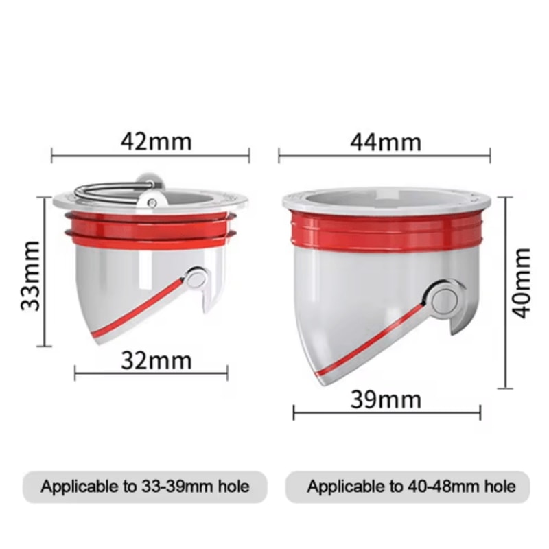 AntiOdor Floor Drain Core For Kitchen Sink Bathroom Drain Protection 4