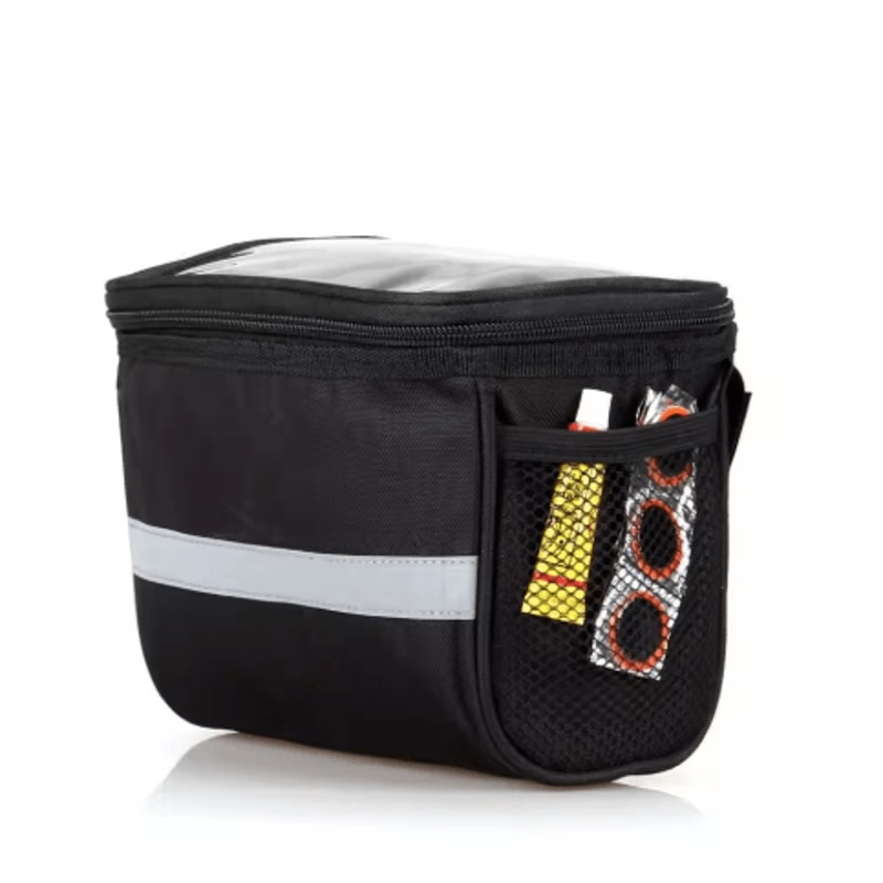 Reflective Bicycle Handlebar Bag For Cycling Outdoor Storage 2