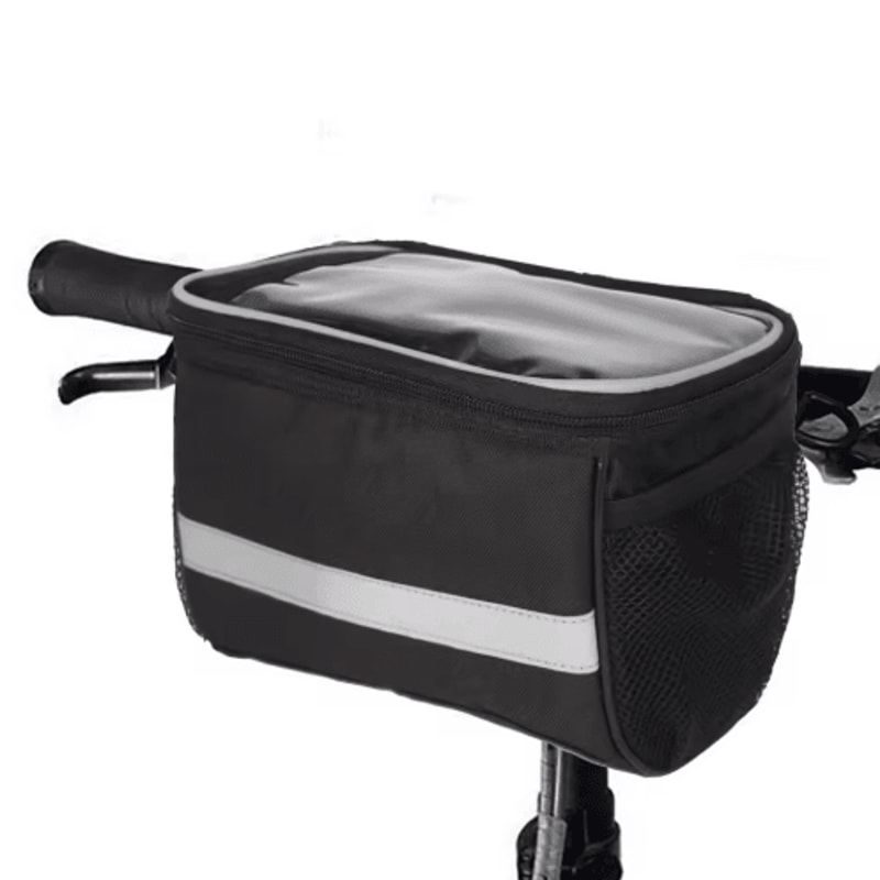Reflective Bicycle Handlebar Bag For Cycling Outdoor Storage 0