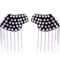 Punk Chain Tassel Shoulder Brooch Epaulets For Men Women 1