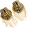Punk Chain Tassel Shoulder Brooch Epaulets For Men Women 8
