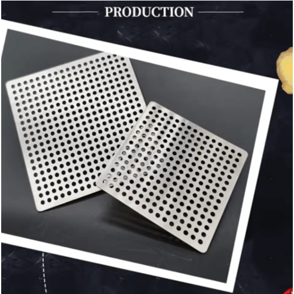Stainless Steel Floor Drain Cover With Hair Catcher Filter 16