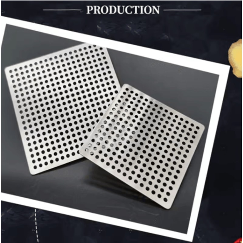 Stainless Steel Floor Drain Cover With Hair Catcher Filter 16