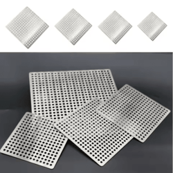 stainless steel floor drain cover with hair catcher filter