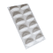 12Cavity Silicone Quenelle Mold For Mousse Cakes Chocolate Desserts 1