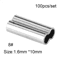 100PCS Fishing Crimping Sleeves For Strong Secure Rig Connections 2