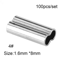 100PCS Fishing Crimping Sleeves For Strong Secure Rig Connections 6