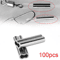 100PCS Fishing Crimping Sleeves For Strong Secure Rig Connections 0