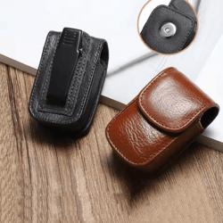 foldable pu leather glasses case for men & women