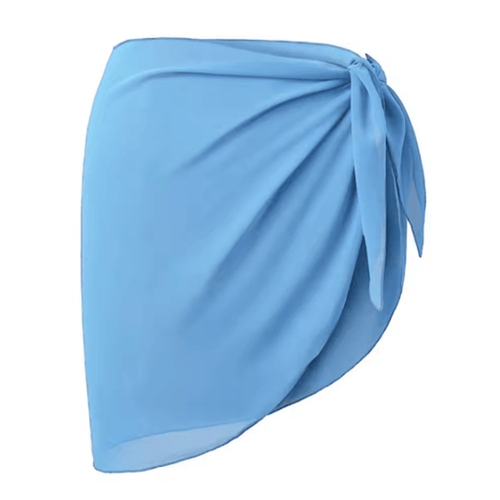 Sheer Chiffon Sarong Cover Up For Beach Swimwear Style 1