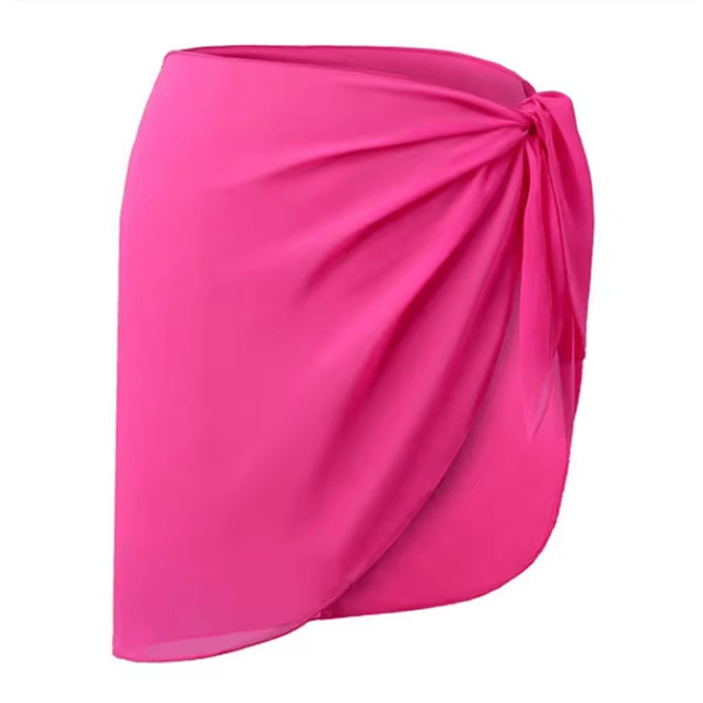 Sheer Chiffon Sarong Cover Up For Beach Swimwear Style 2