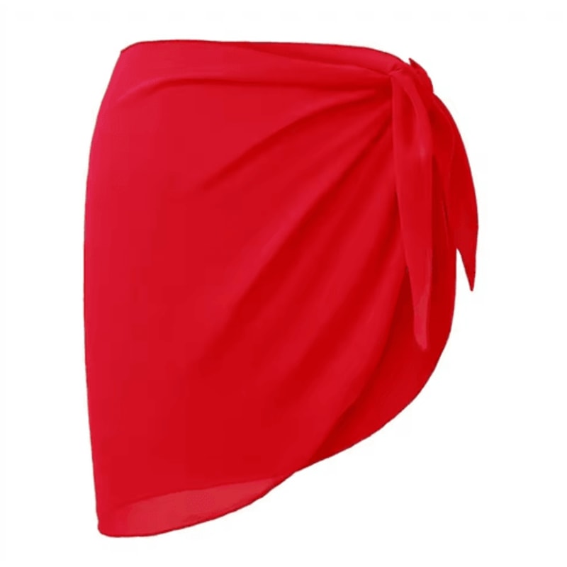 Sheer Chiffon Sarong Cover Up For Beach Swimwear Style 6