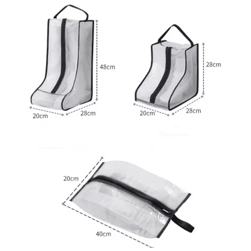 Waterproof Boot Storage Bag For Travel Home Organization 9
