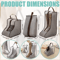 Waterproof Boot Storage Bag For Travel Home Organization 10
