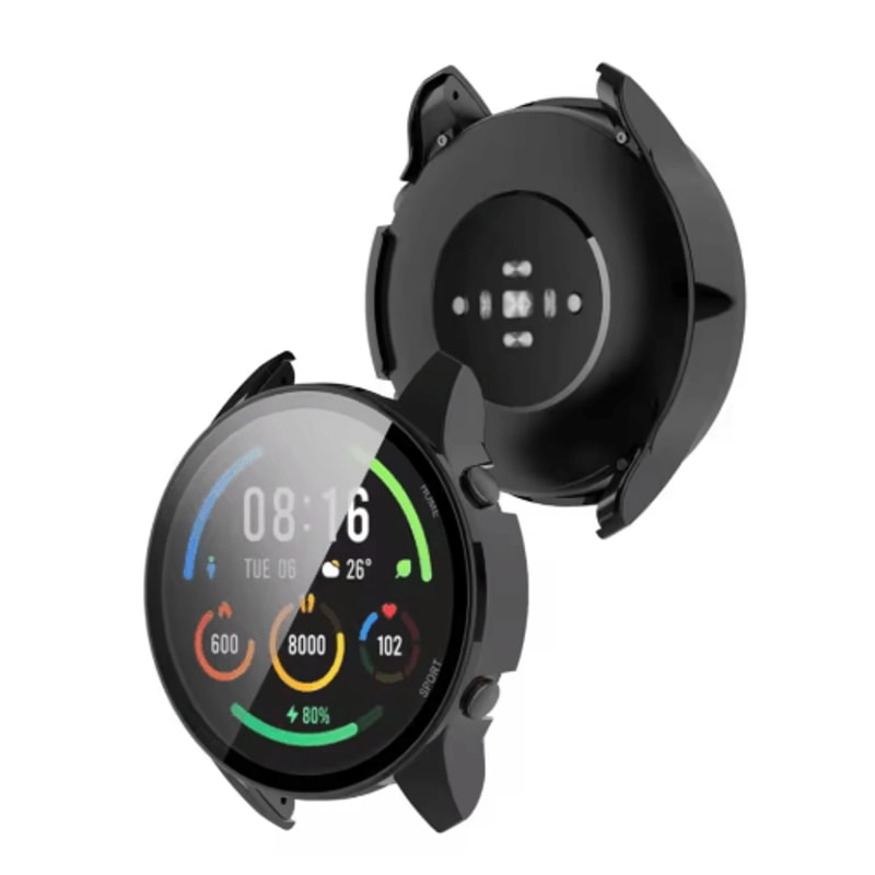 Full Protective Case With Tempered Glass For Xiaomi Mi Watch Color Sport 8