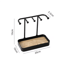 Wooden Jewelry Display Rack With Drawer For Earrings Necklaces 4