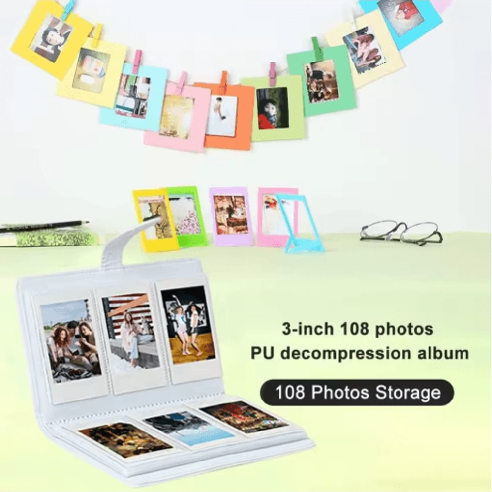 PU Leather Photo Album For Fujifilm Instax Mini Prints 9