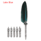 Luxury Vintage Feather Quill Pen Set With Gift Box 5 Nibs 5