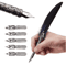 Luxury Vintage Feather Quill Pen Set With Gift Box 5 Nibs 0