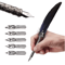Luxury Vintage Feather Quill Pen Set With Gift Box 5 Nibs 0