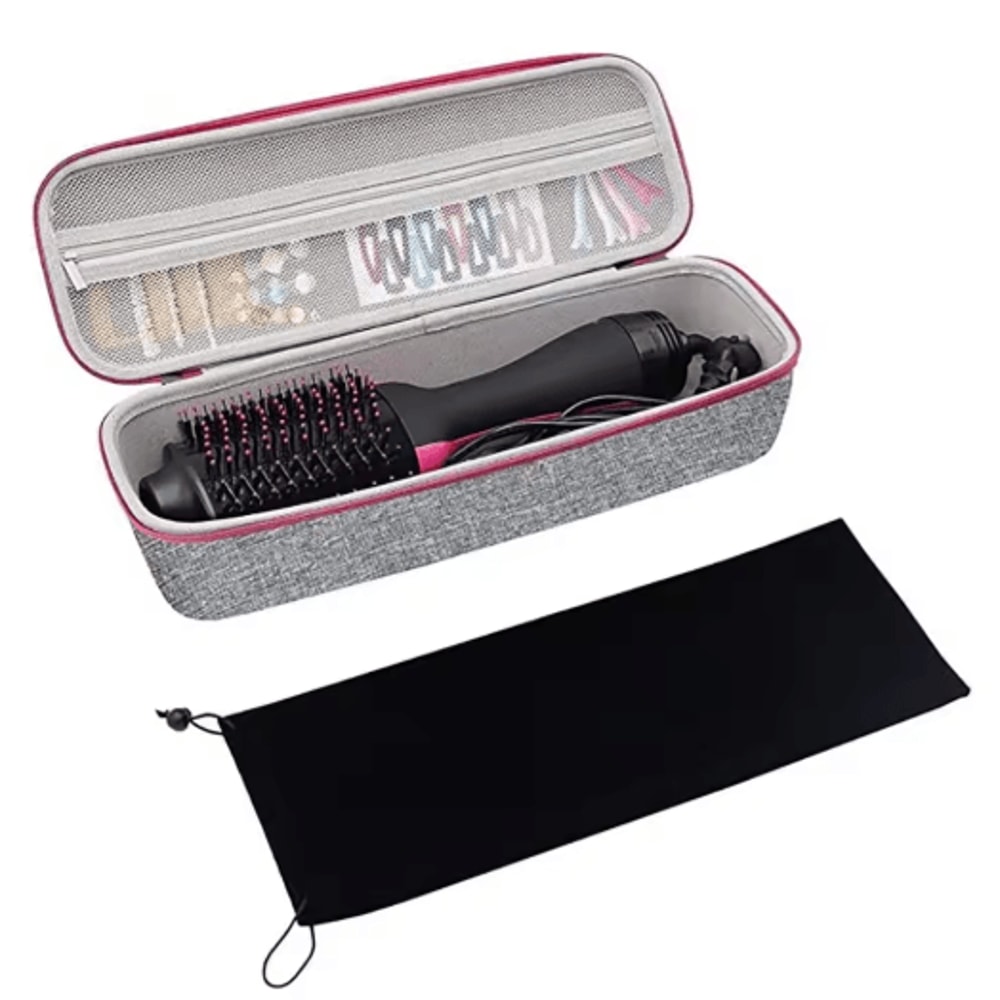 Hard Travel Storage Case For Hot Air Brush Hair Dryer Tools 2