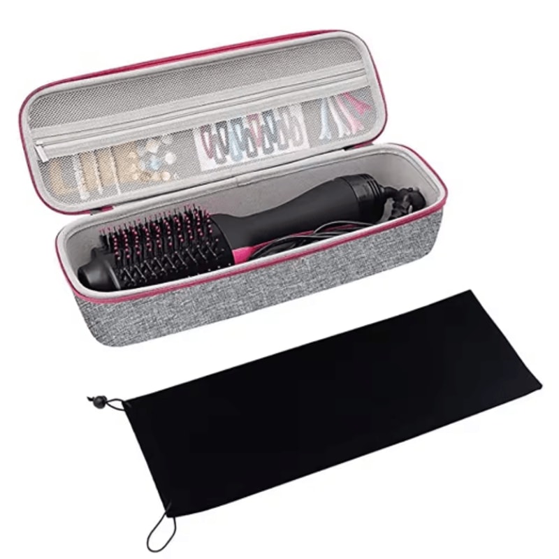 Hard Travel Storage Case For Hot Air Brush Hair Dryer Tools 2