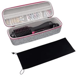 hard travel storage case for hot air brush & hair dryer tools