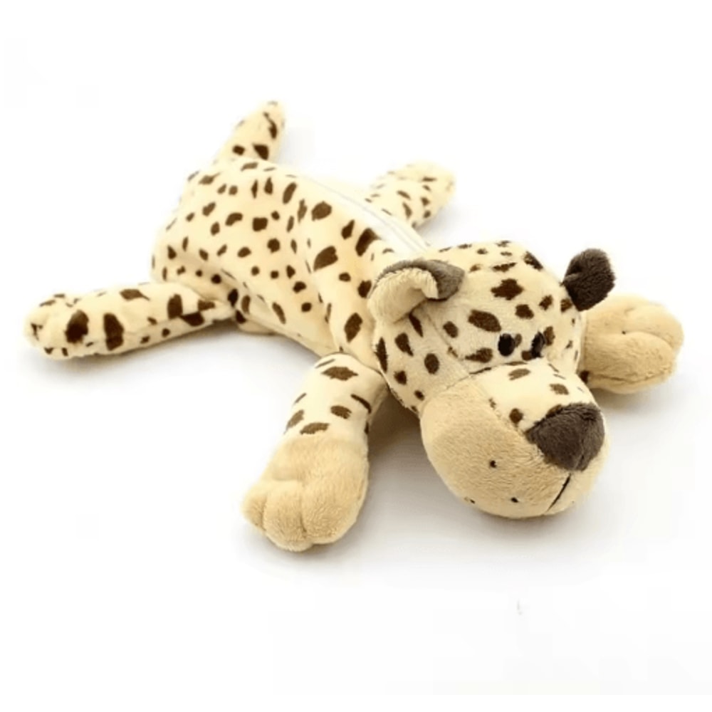 Cute Forest Animal Plush Pencil Case For School Stationery Storage 3