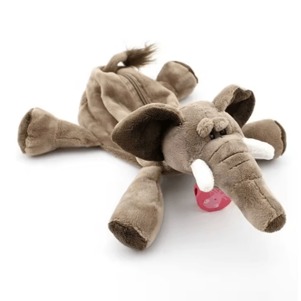 Cute Forest Animal Plush Pencil Case For School Stationery Storage 7