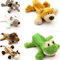 Cute Forest Animal Plush Pencil Case For School Stationery Storage 12