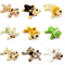 Cute Forest Animal Plush Pencil Case For School Stationery Storage 0