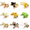 Cute Forest Animal Plush Pencil Case For School Stationery Storage 0