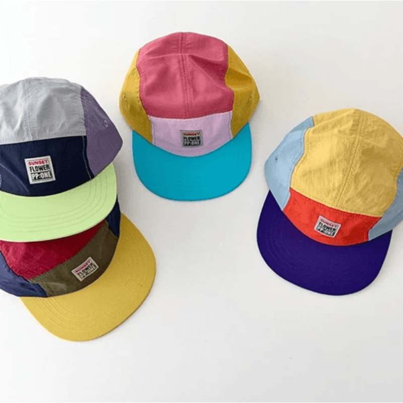 Retro Japanese 5 Panel Hip Hop Cap For Breathable Everyday Streetwear 7
