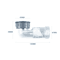OdorProof Curved Drain Pipe Kit For Kitchen Wash Basin Plumbing 2