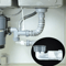 OdorProof Curved Drain Pipe Kit For Kitchen Wash Basin Plumbing 0
