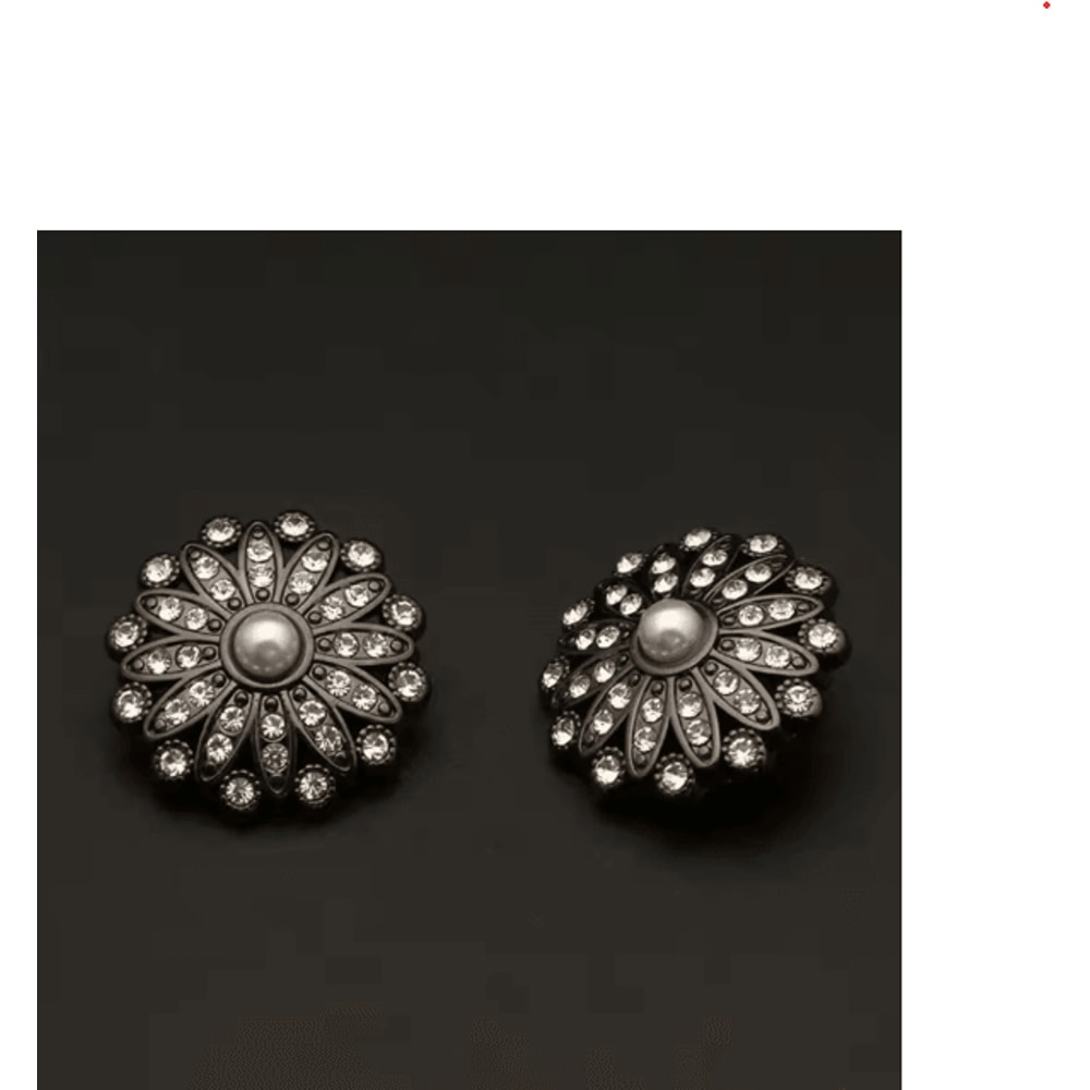 Retro Pearl Rhinestone Sewing Buttons For DIY Clothing Design 11