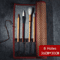 Bamboo RollUp Brush Holder For Calligraphy Art Supplies 2