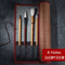 Bamboo RollUp Brush Holder For Calligraphy Art Supplies 2