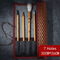 Bamboo RollUp Brush Holder For Calligraphy Art Supplies 3