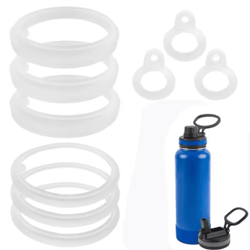 silicone water bottle replacement gasket for thermoflask 40oz