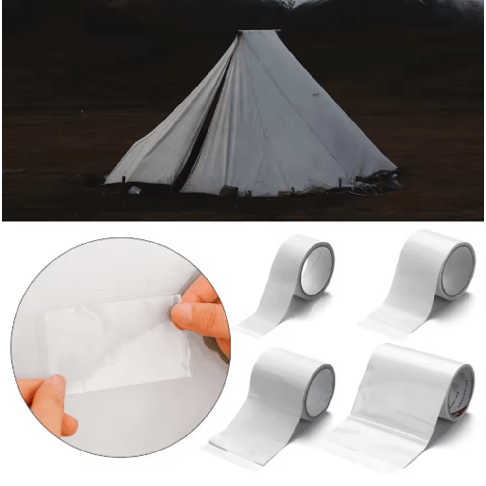 Heavy Duty Transparent Tent Repair Tape For Outdoor Gear Camping 0